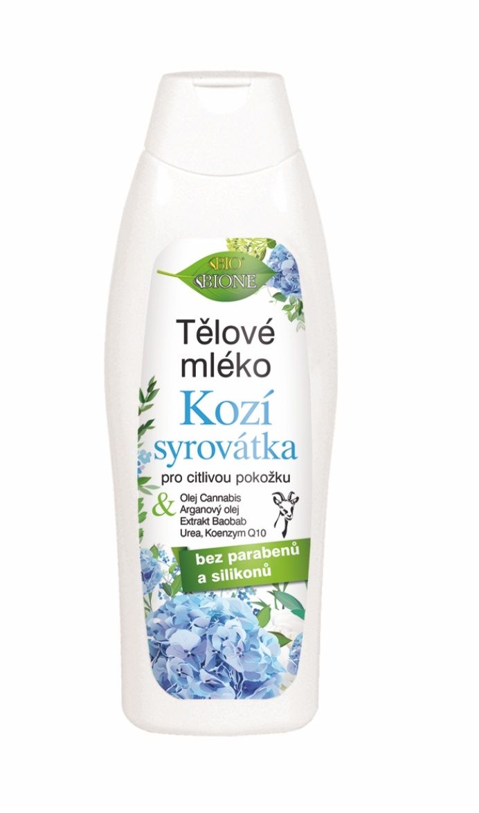 BIO BIONE Kozí syrovátka Tělové mléko 500 ml BIO BIONE