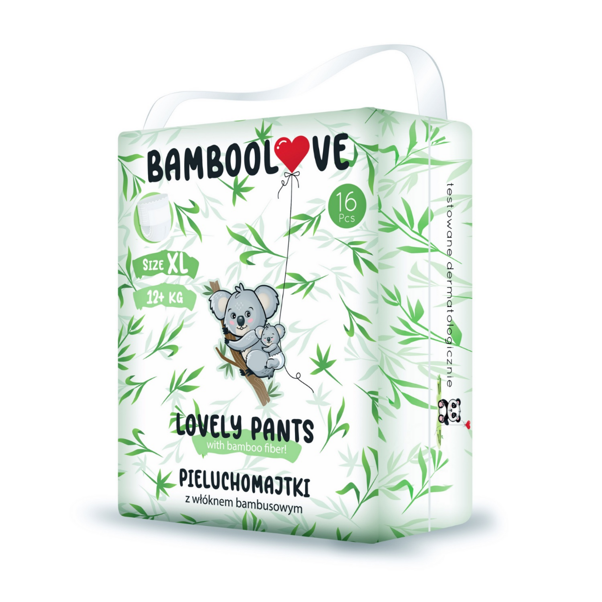 Bamboolove Plenkové kalhotky jednorázové Bambus vel. XL 12+ kg 16 ks Bamboolove