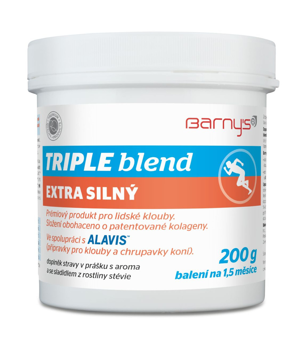 Barny´s Triple blend EXTRA SILNÝ 200 g Barny´s