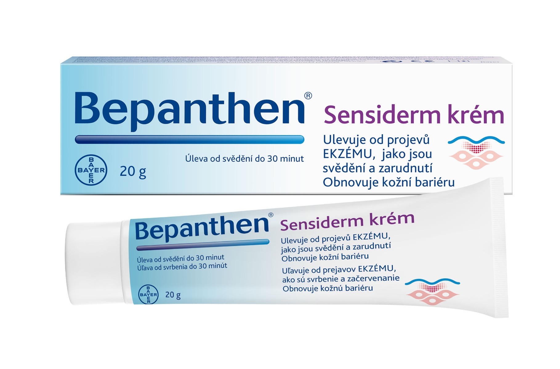 Bepanthen Sensiderm krém 20 g Bepanthen