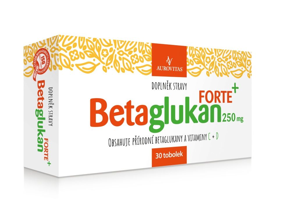 Betaglukan FORTE 250 mg 30 tobolek Betaglukan