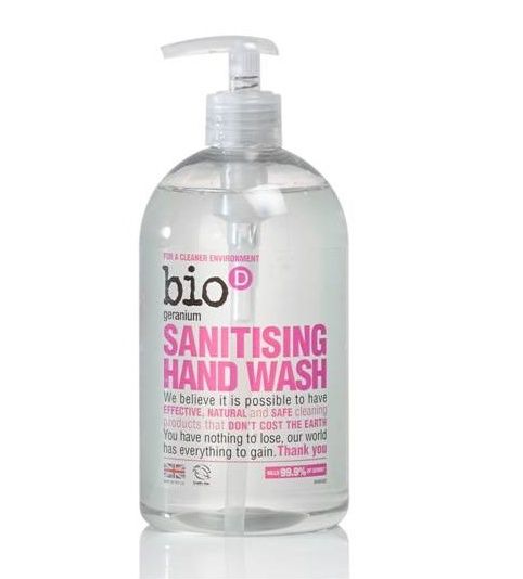 Bio d Tekuté dezinfekční mýdlo na ruce pelargónie 500 ml Bio d
