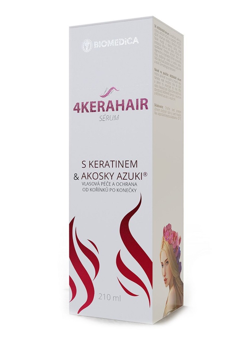 Biomedica 4KERAHAIR Sérum s keratinem 210 ml Biomedica