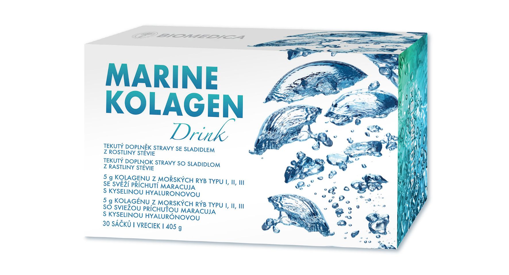 Biomedica Marine Kolagen Drink 30 sáčků Biomedica