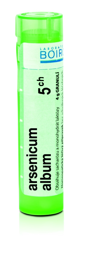 Boiron ARSENICUM ALBUM CH5 granule 4 g Boiron