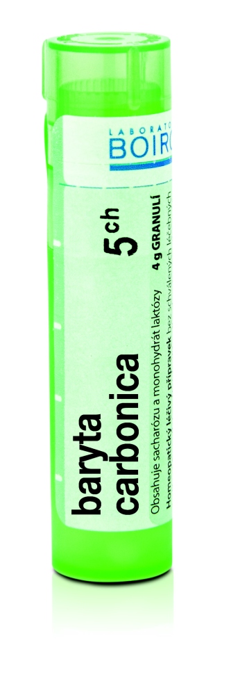 Boiron BARYTA CARBONICA CH5 granule 4 g Boiron