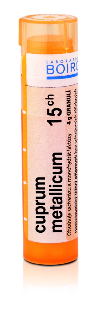 Boiron CUPRUM METALLICUM CH15 granule 4 g Boiron