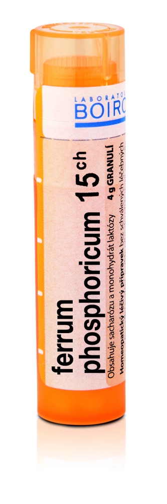 Boiron FERRUM PHOSPHORICUM CH15 granule 4 g Boiron