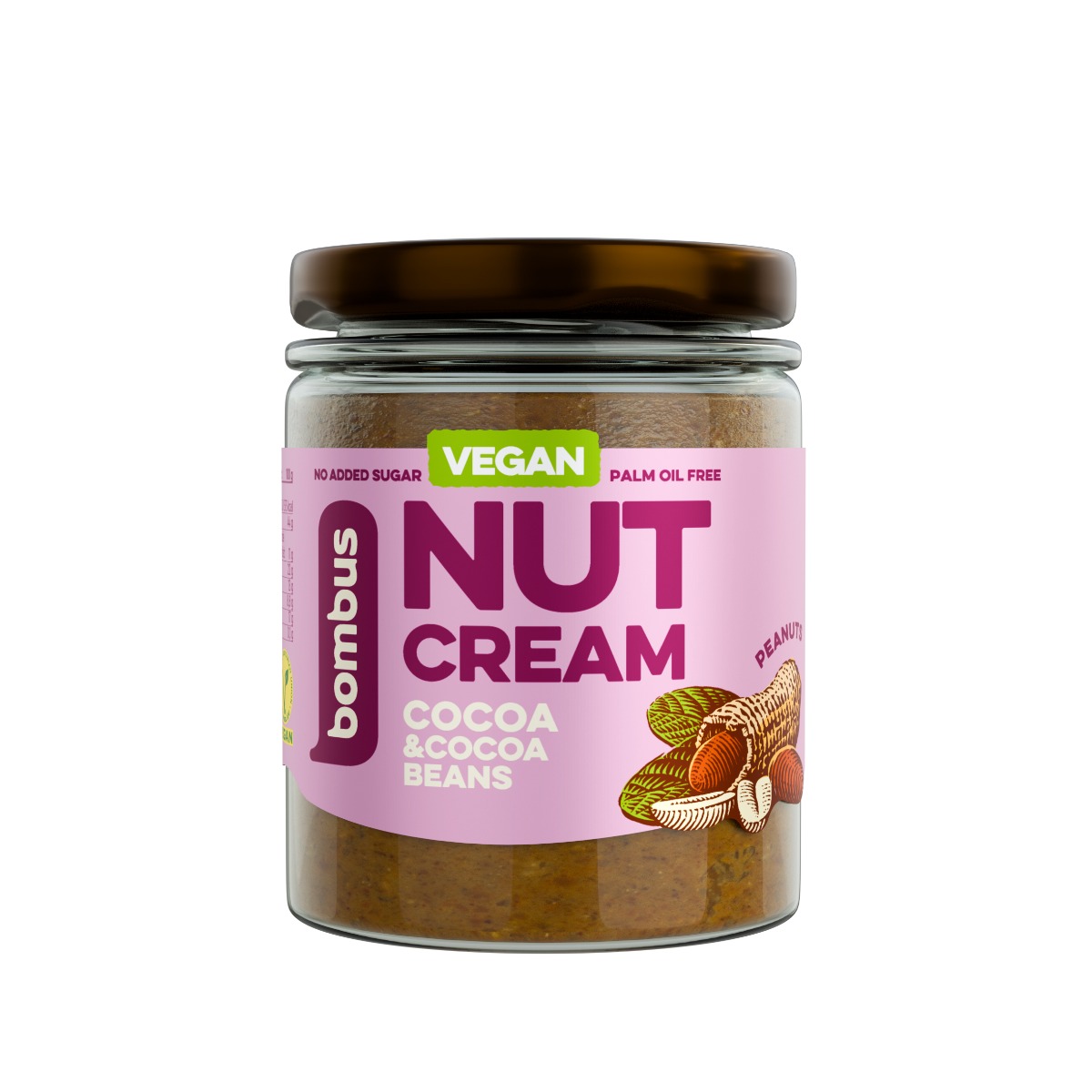 Bombus Nut Cream Cocoa & Cocoa Beans 300 g Bombus