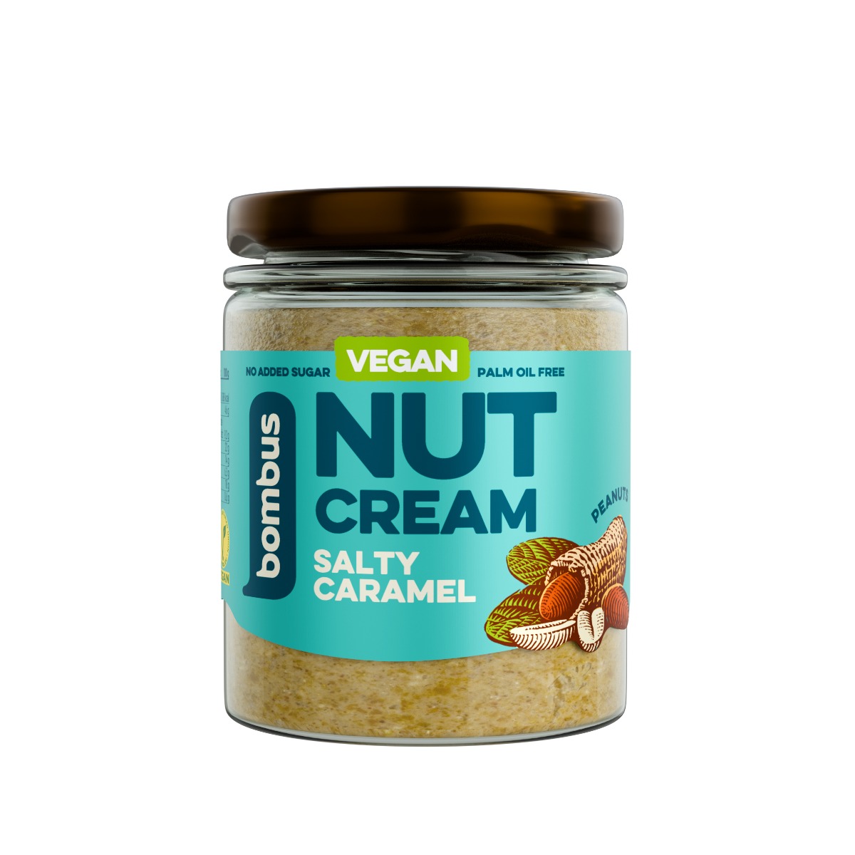 Bombus Nut Cream Salty Caramel 300 g Bombus