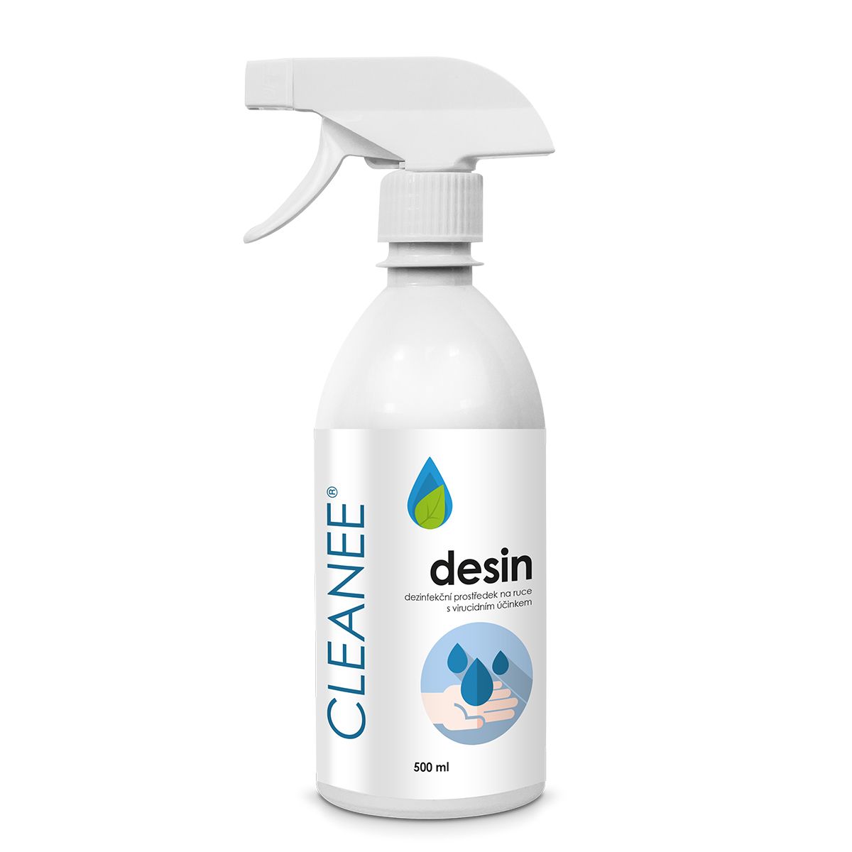 CLEANEE Desin Dezinfekce na ruce 500 ml CLEANEE