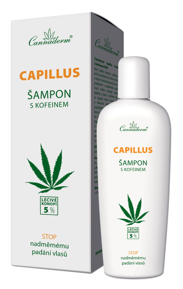 Cannaderm Capillus Šampon s kofeinem 150 ml Cannaderm