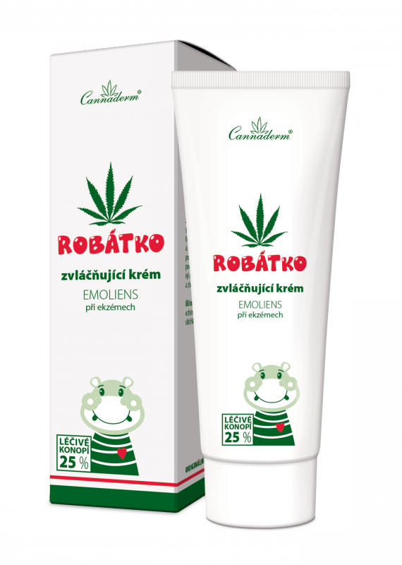 Cannaderm Robátko Emoliens při ekzémech 75 g Cannaderm