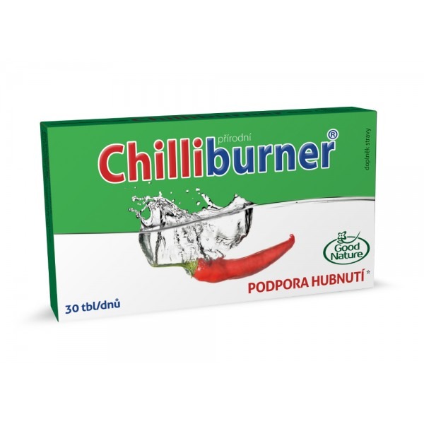 Chilliburner Podpora hubnutí 30 tablet Chilliburner