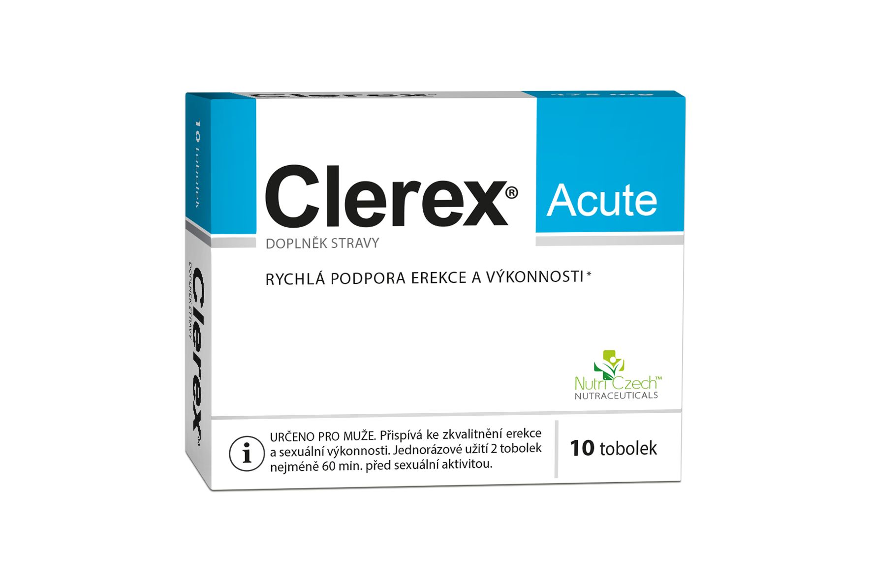 Clerex Acute 10 tobolek pro muže Clerex