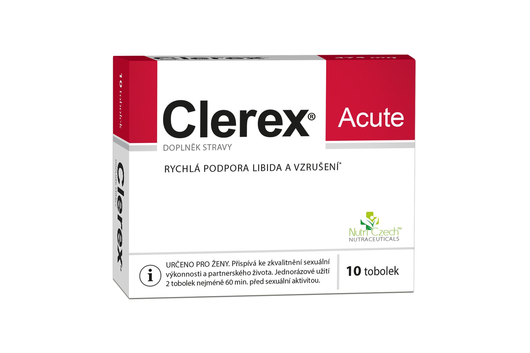 Clerex Acute 10 tobolek pro ženy Clerex