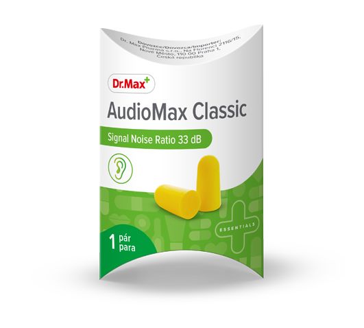 Dr. Max AudioMax Classic 33 dB chránič sluchu 1 pár Dr. Max