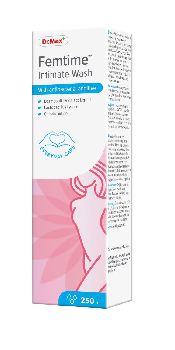 Dr. Max Femtime Intimate Wash Antibacterial 250 ml Dr. Max