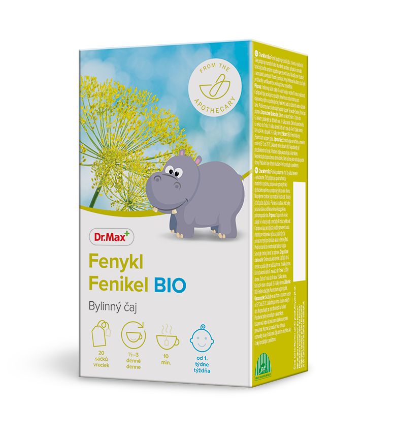 Dr. Max Fenykl BIO bylinný čaj 20 sáčků Dr. Max