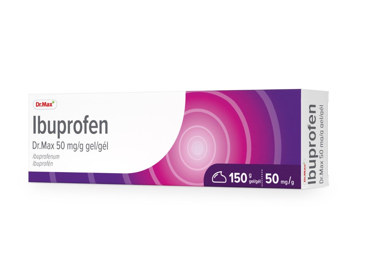 Dr. Max Ibuprofen 50 mg/g gel 150 g Dr. Max