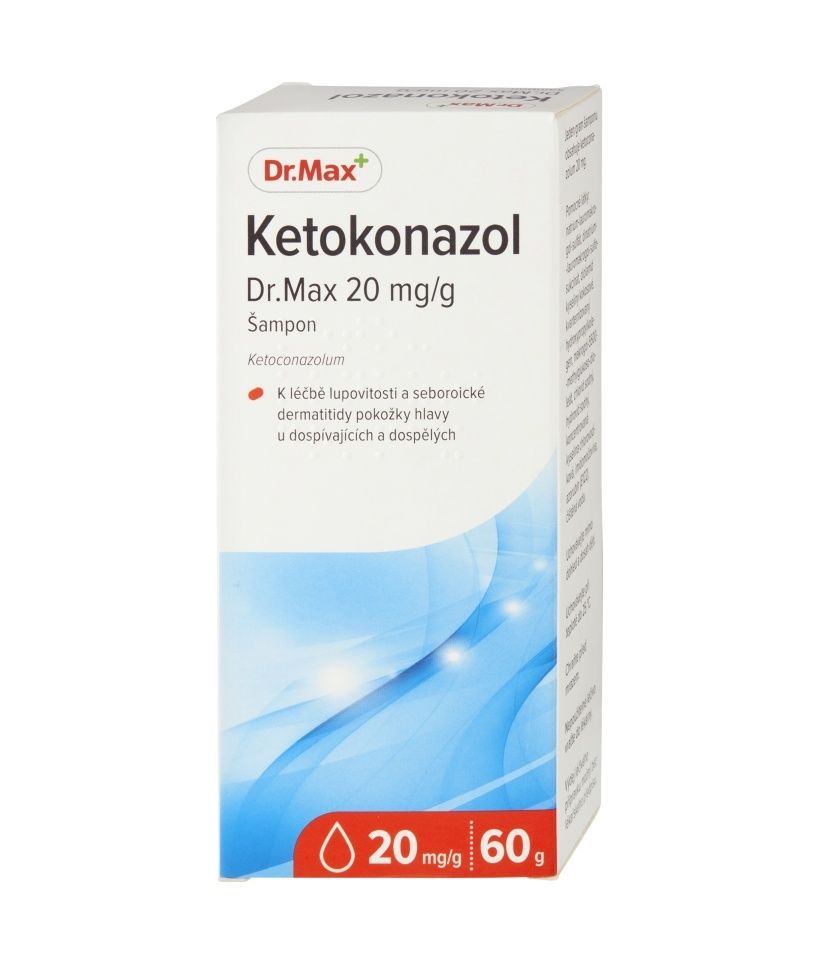 Dr. Max Ketokonazol 20 mg/g šampon 60 g Dr. Max