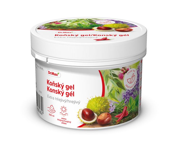 Dr. Max Koňský gel extra hřejivý 350 ml Dr. Max