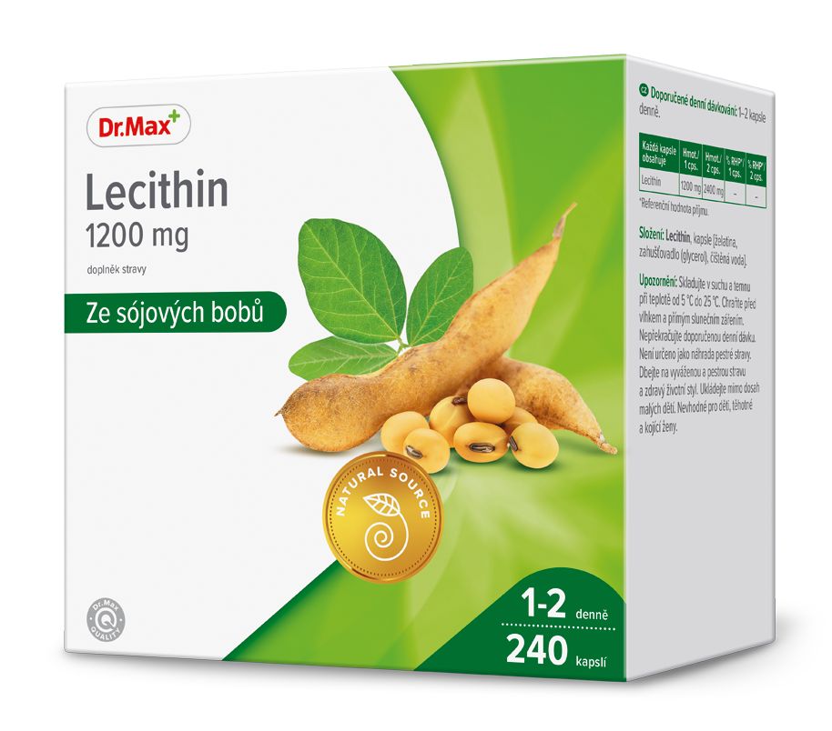 Dr. Max Lecithin 1200 mg 240 tobolek Dr. Max