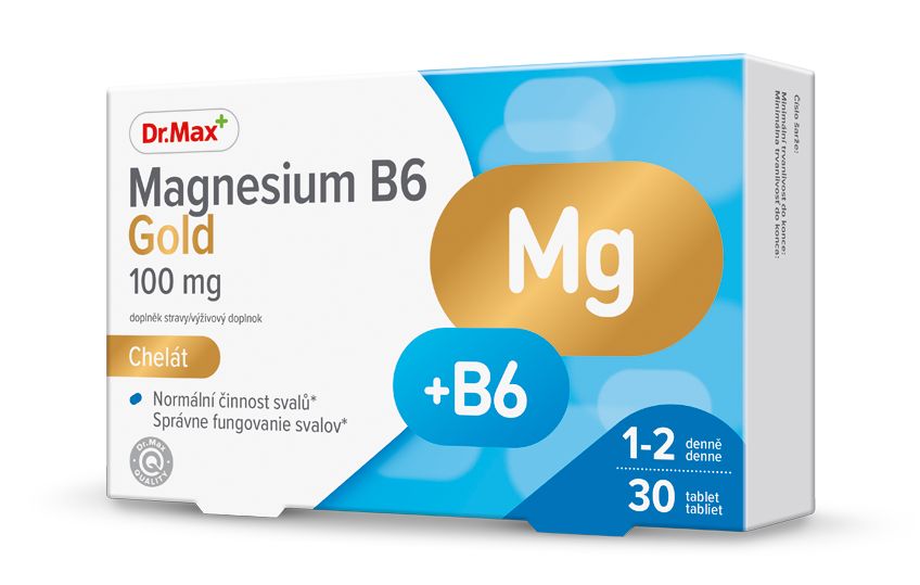 Dr. Max Magnesium B6 Gold 100 mg 30 tablet Dr. Max