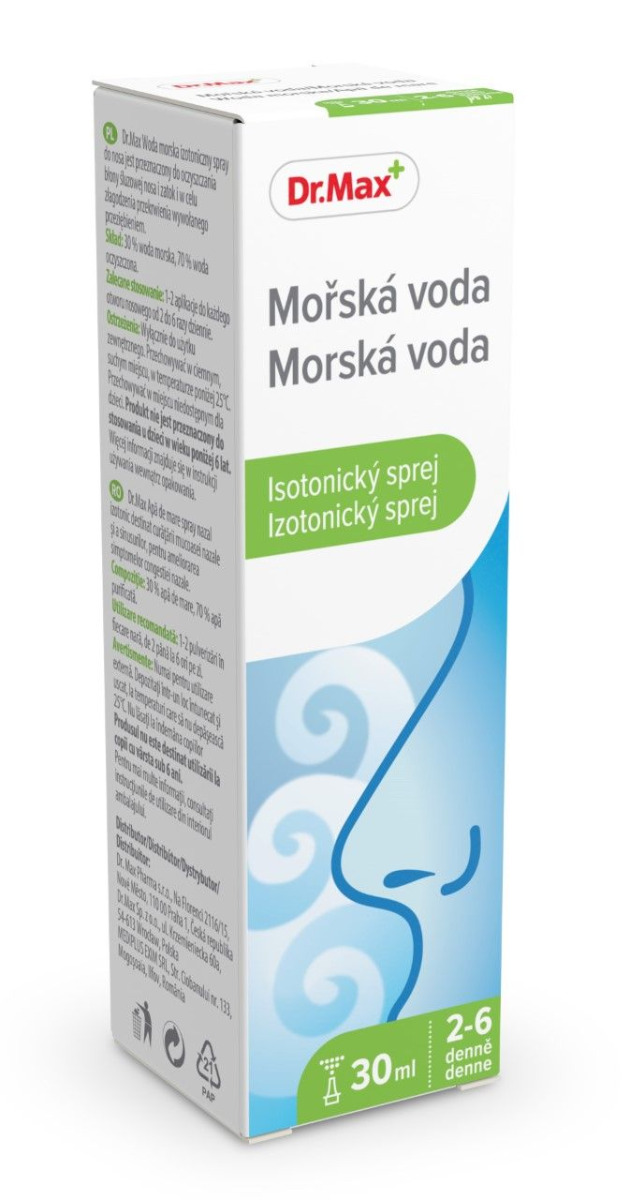 Dr. Max Mořská voda isotonická 6+ 30 ml Dr. Max