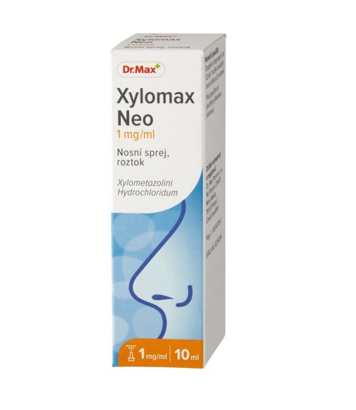 Dr. Max Xylomax Neo 1 mg/ml nosní sprej 10 ml Dr. Max