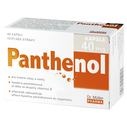 Dr. Müller Panthenol 40 mg 60 kapslí Dr. Müller