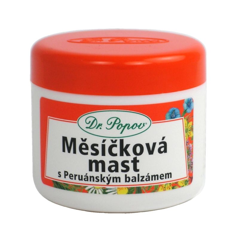 Dr. Popov Měsíčková mast s peruánským balzámem 50 ml Dr. Popov