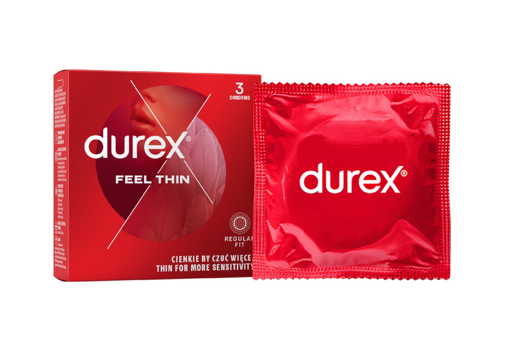 Durex Feel Thin Classic kondomy 3 ks Durex