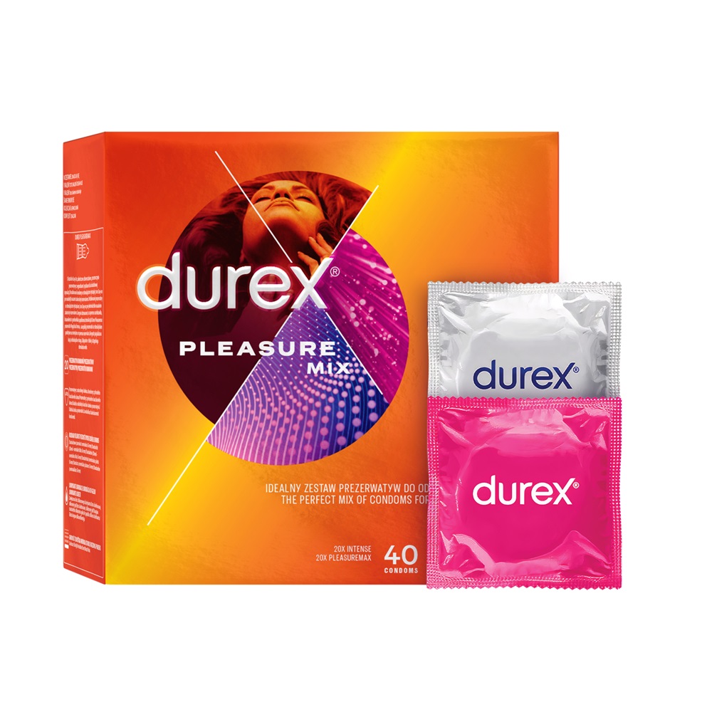 Durex Pleasure Mix kondomy 40 ks Durex