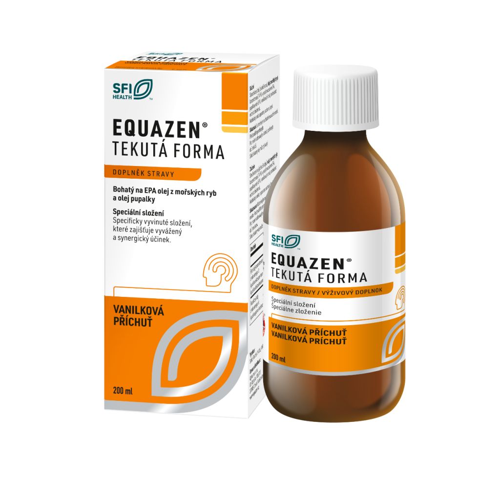 EQUAZEN Tekutá forma s příchutí vanilky 200 ml EQUAZEN