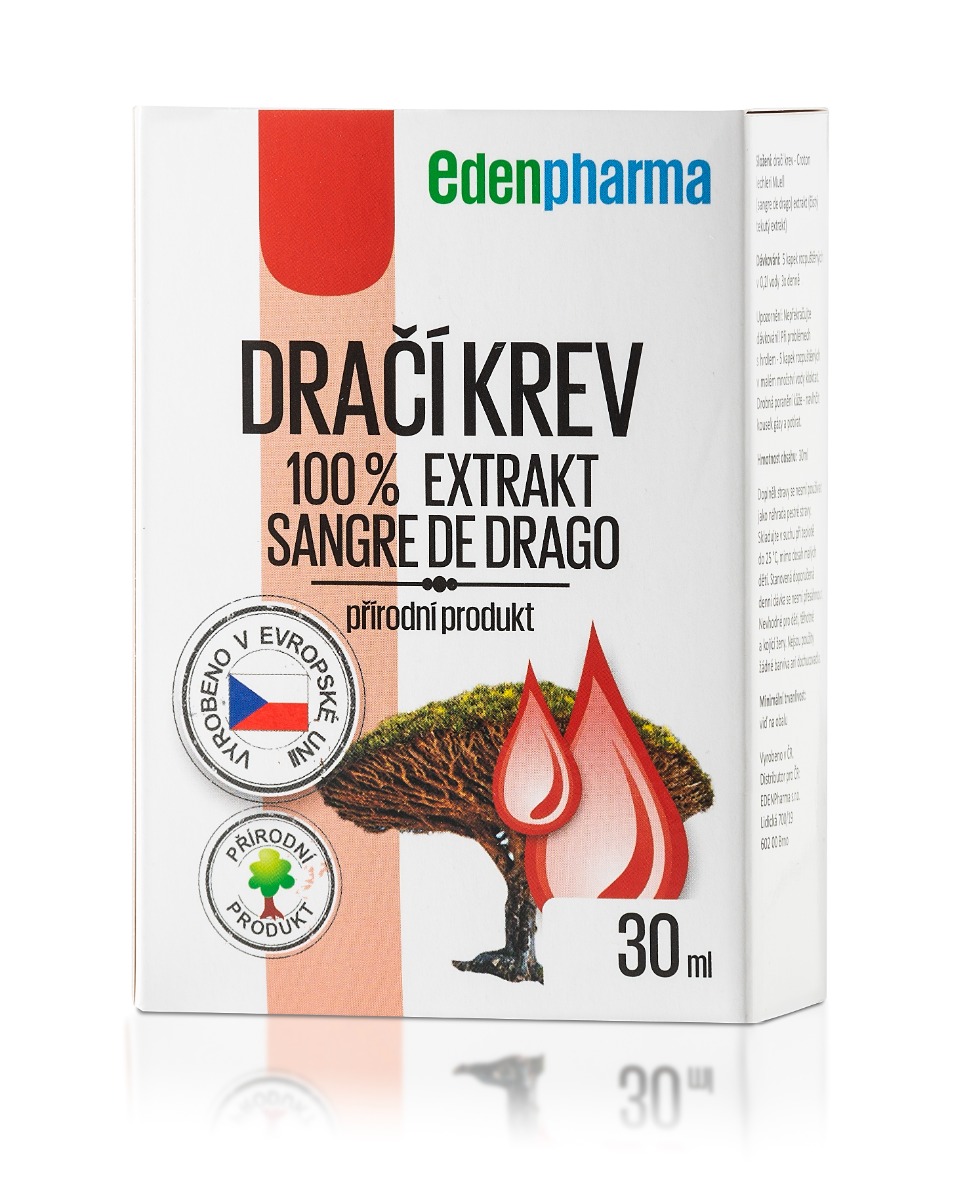 Edenpharma Dračí krev 100% extrakt 30 ml Edenpharma