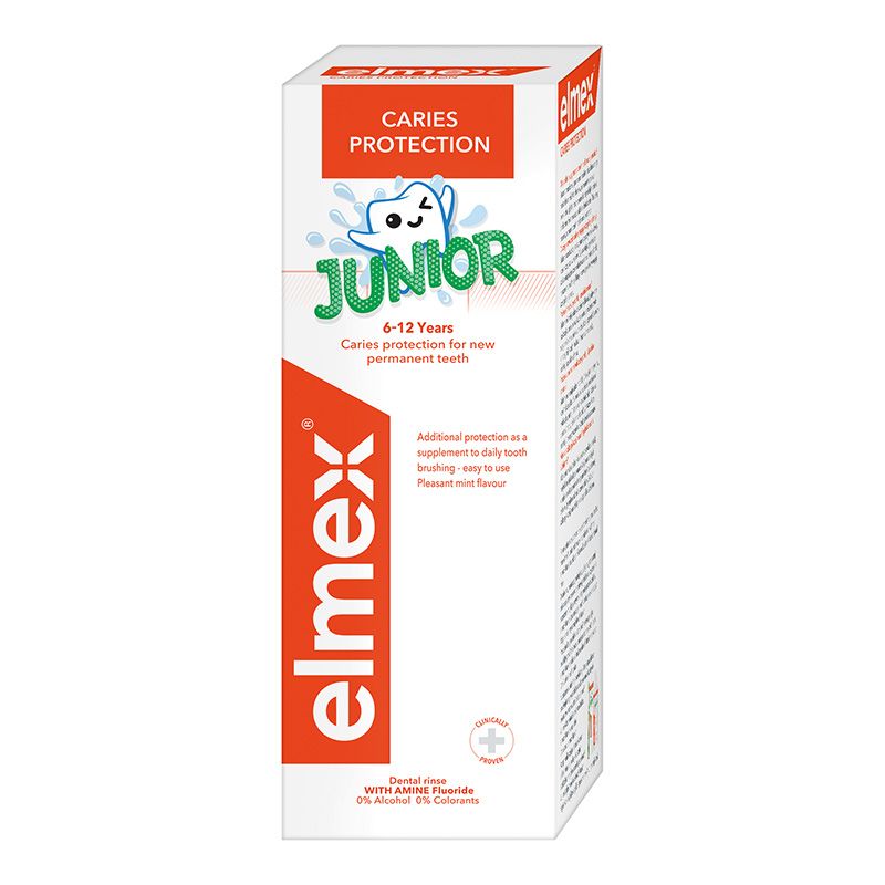 Elmex Junior ústní voda 400 ml Elmex