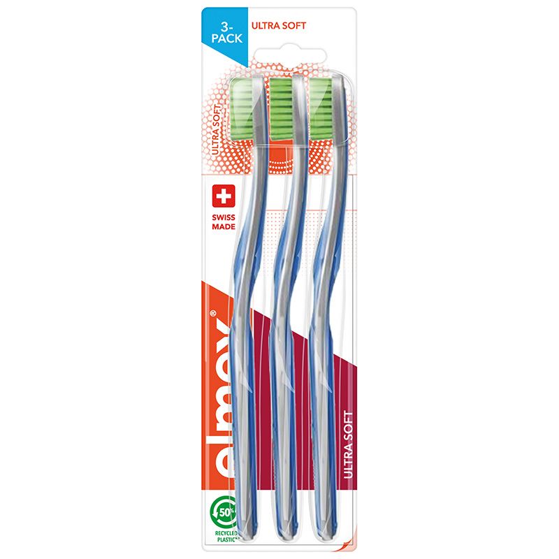 Elmex Ultra Soft zubní kartáček 3 ks Elmex