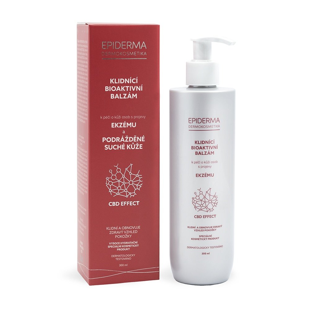 Epiderma Bioaktivní CBD balzám při ekzému 300 ml Epiderma