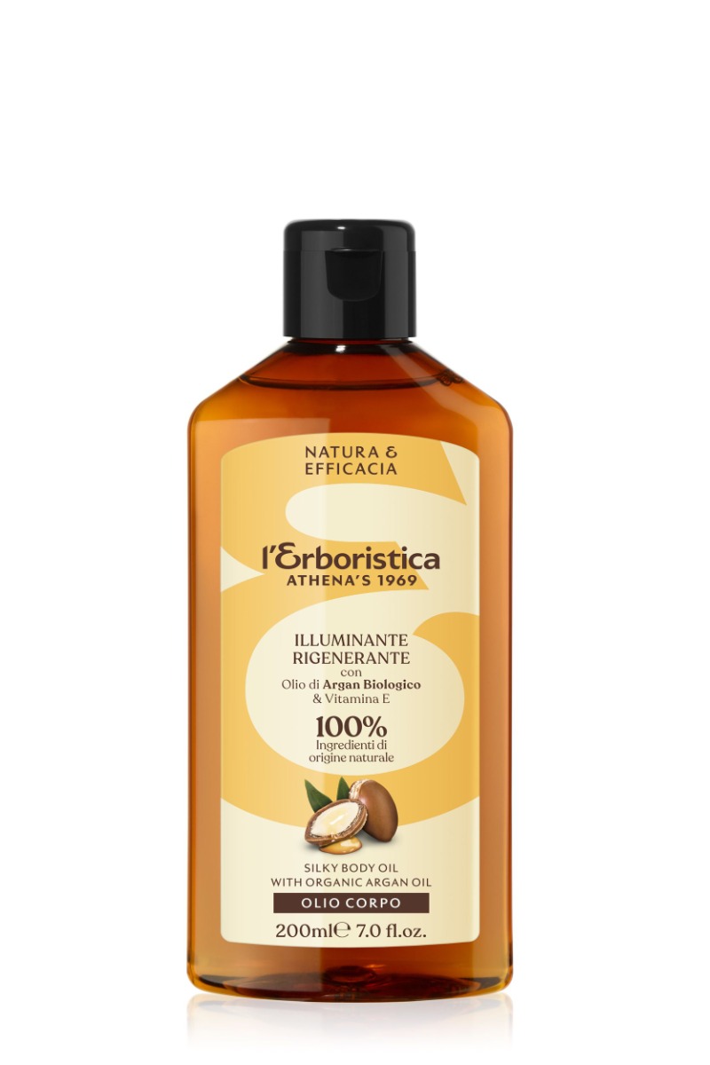 Erboristica Tělový olej regenerační s arganovým olejem 200 ml Erboristica