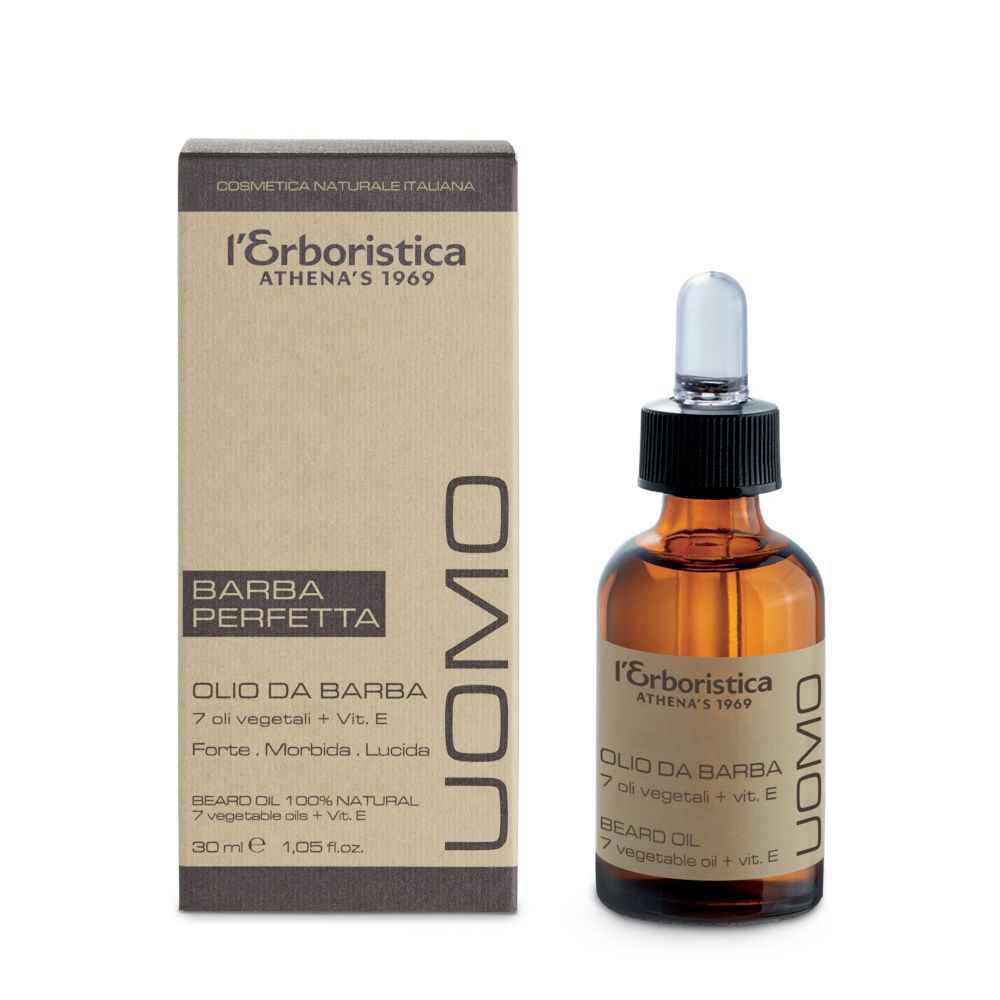 Erboristica Uomo Výživný olej na vousy 30 ml Erboristica