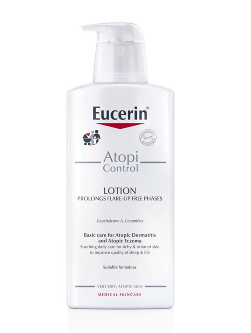 Eucerin AtopiControl suchá zarudlá pokožka tělové mléko 400 ml Eucerin