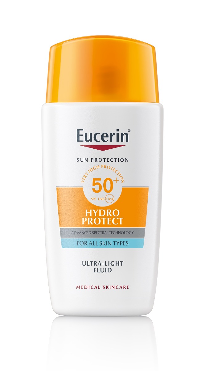 Eucerin SUN Hydro Protect SPF50+ ultra lehký fluid na obličej 50 ml Eucerin
