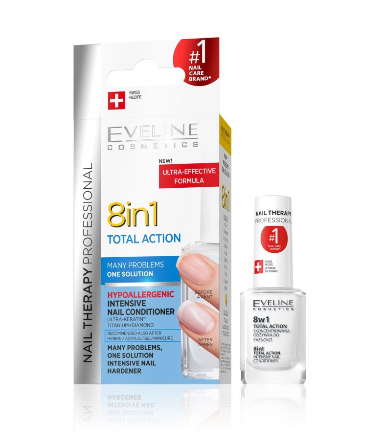 Eveline SPA Nail Total 8v1 kondicionér na nehty 12 ml Eveline