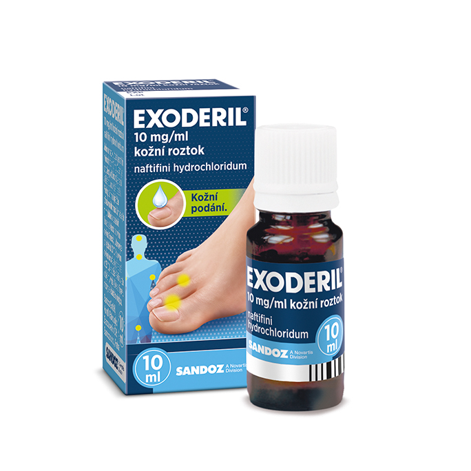 Exoderil kožní roztok 10 ml Exoderil