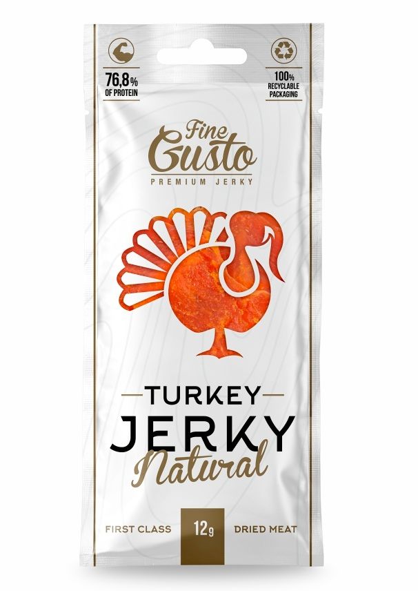 Fine Gusto Krůtí jerky 12 g Fine Gusto
