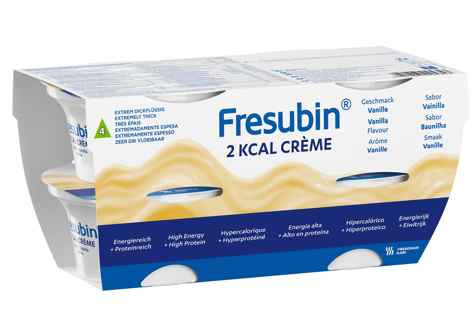 Fresubin 2 kcal Créme Vanilka 4x125 g Fresubin