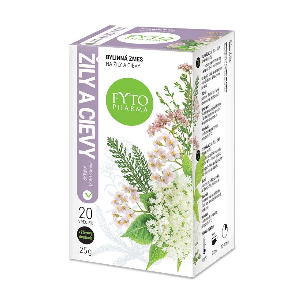 Fytopharma Bylinná směs na žíly a cévy 20x1