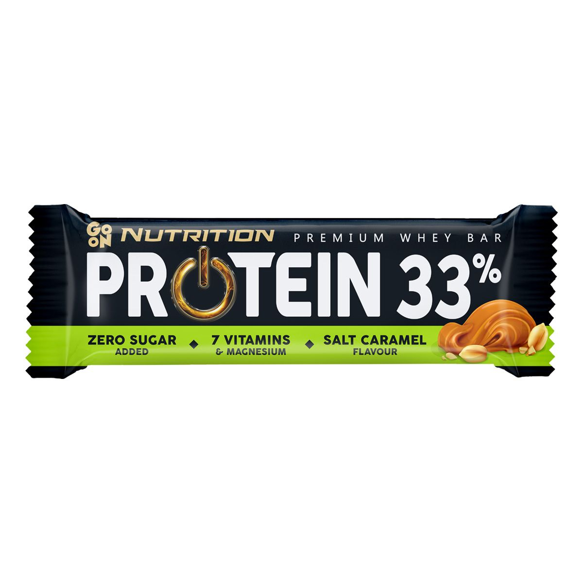 GO ON! Proteinová tyčinka 33% slaný karamel 50 g GO ON!