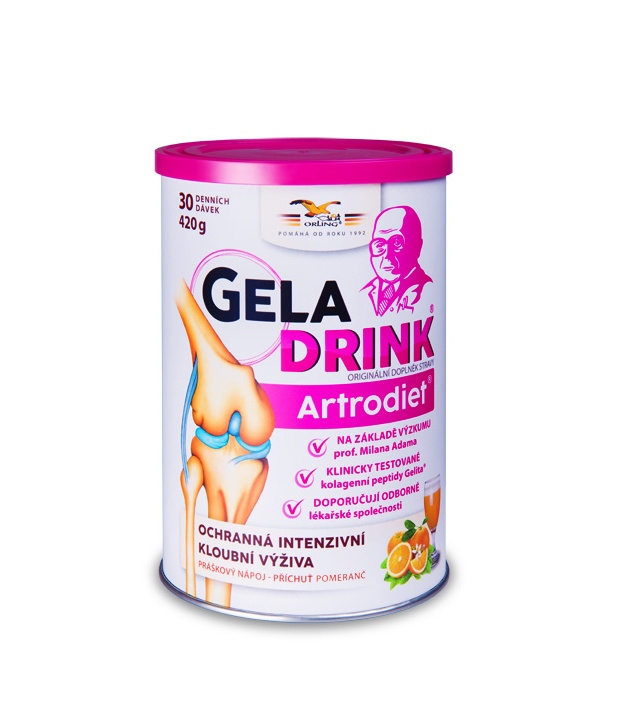 Geladrink Artrodiet pomeranč nápoj 420 g Geladrink